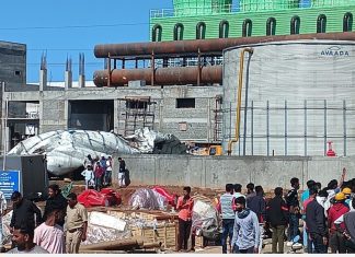 अवाडा कंपनीतील पाण्याची टाकी फुटून सहा कामगारांचा मृत्यू, अनेक जखमी